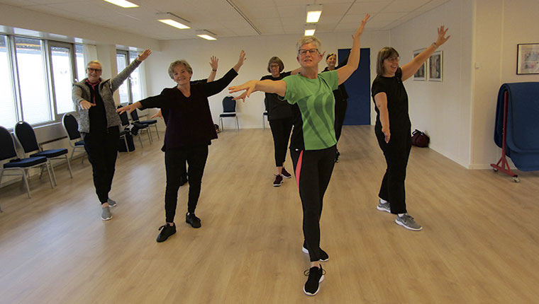 Deltagere i FitnessMix fredag 9:30