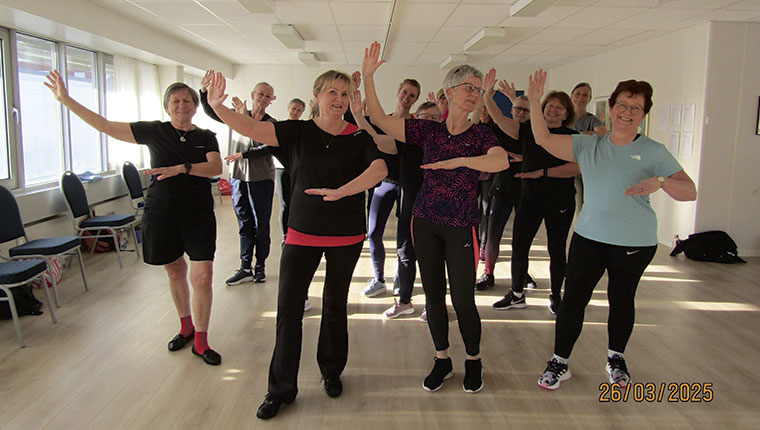 Gitte Gustafsons hold danser